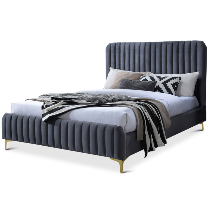 Angela Velvet Bed – TOV Furniture