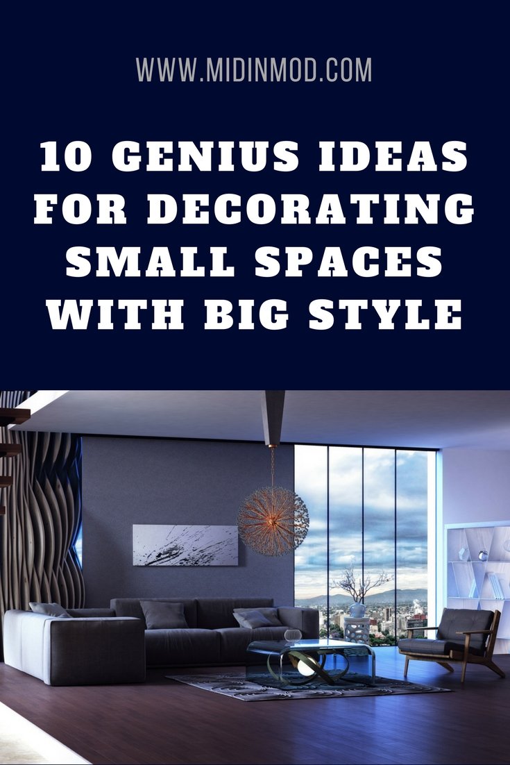 Choosing The Best Furniture in Small Spaces with Big Style - MidinMod