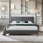 Ashton Bed (Queen - Dark Gray) | Mid in Mod | Houston TX | Best Furniture stores in Houston