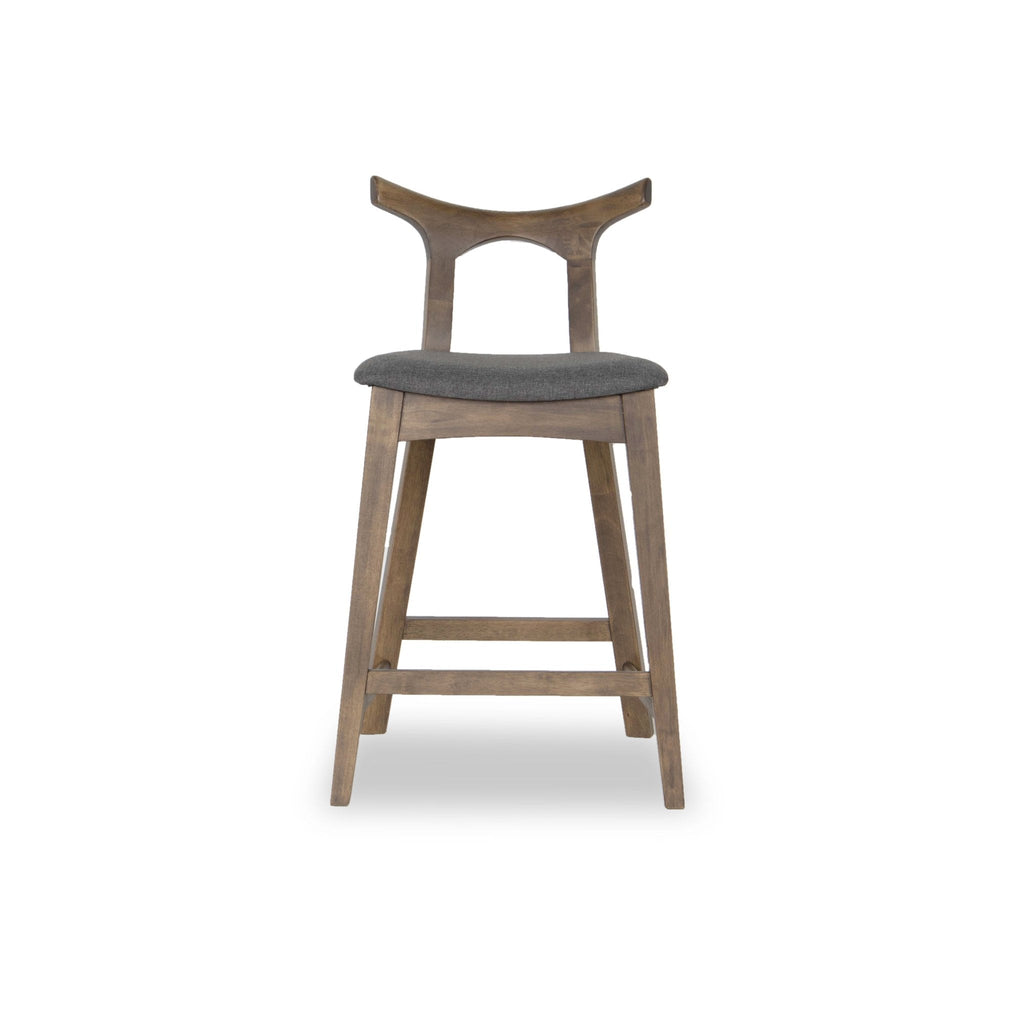 Dora Counter Stool (25" Dark Gray) | Mid in Mod | Houston TX | Best Furniture stores in Houston