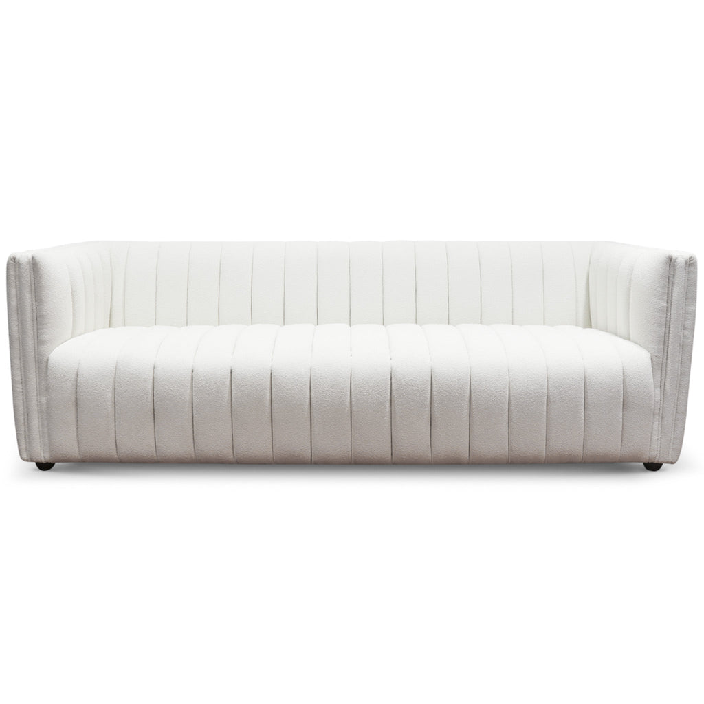 Rosslyn Sofa - White Boucle Couch | MidinMod | Houston TX | Best Furniture stores in Houston