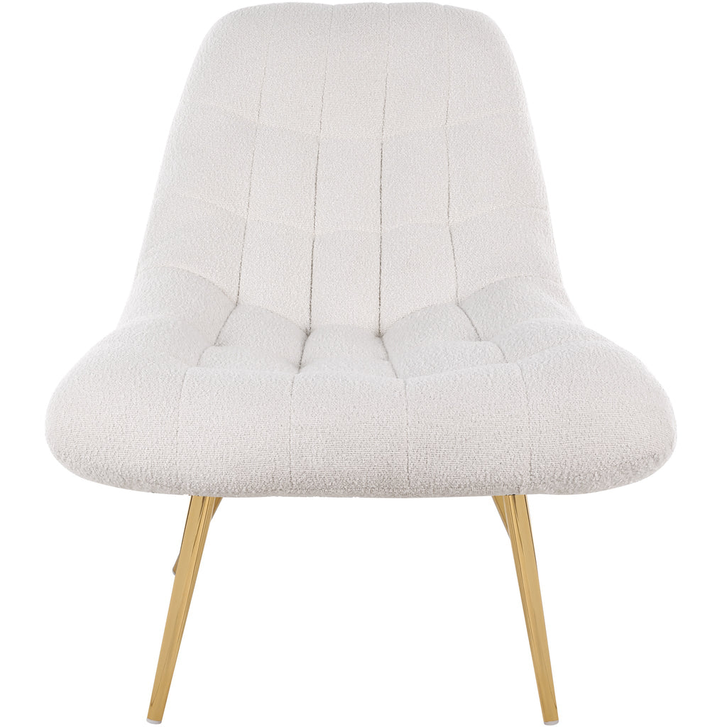 Edna Lounge Chair (Beige Boucle) | Mid in Mod | Houston TX | Best Furniture stores in Houston