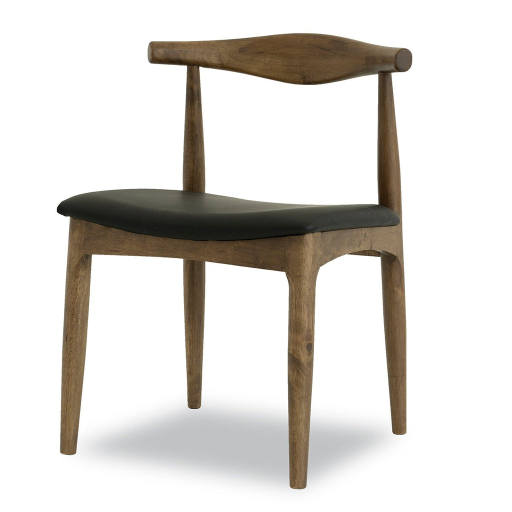 Juliet Dining Chair  - Black Leather | MidinMod | Houston TX | Best Furniture stores in Houston