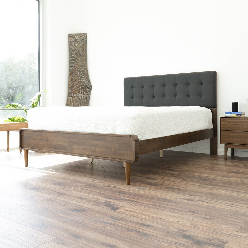 Taylor Queen Bed - Queen Size Dark Grey | MidinMod | Houston TX | Best Furniture stores in Houston