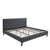 Ashton Bed (Queen - Dark Gray) | Mid in Mod | Houston TX | Best Furniture stores in Houston