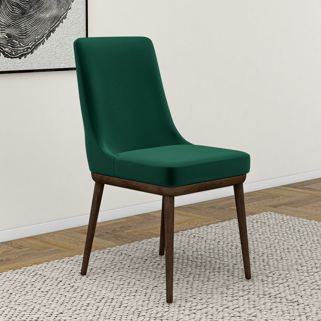 Brighton Dining Chair - Emerald Green  Velvet | MidinMod | Houston TX | Best Furniture stores in Houston