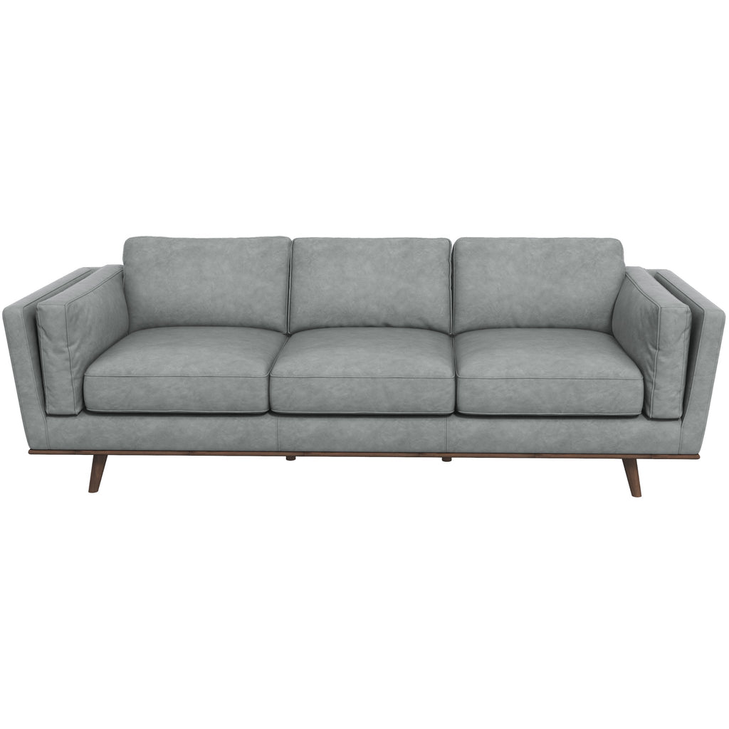 Ferre Leather Sofa - Scuro Grey Leather | MidinMod | Houston TX | Best Furniture stores in Houston