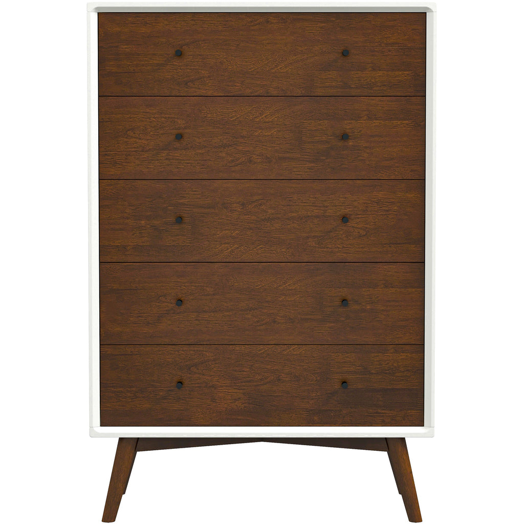 Noak Mid Century Modern Dresser  (White) | Mid in Mod | Houston TX | Best Furniture stores in Houston